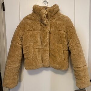 ALO yoga Sherpa Snow Angel Puffer